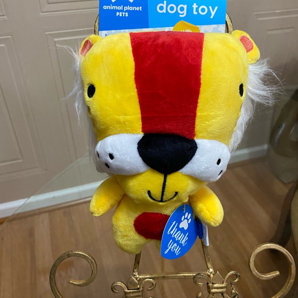 Brand New Animal Planet Dog Toy With Squeaker